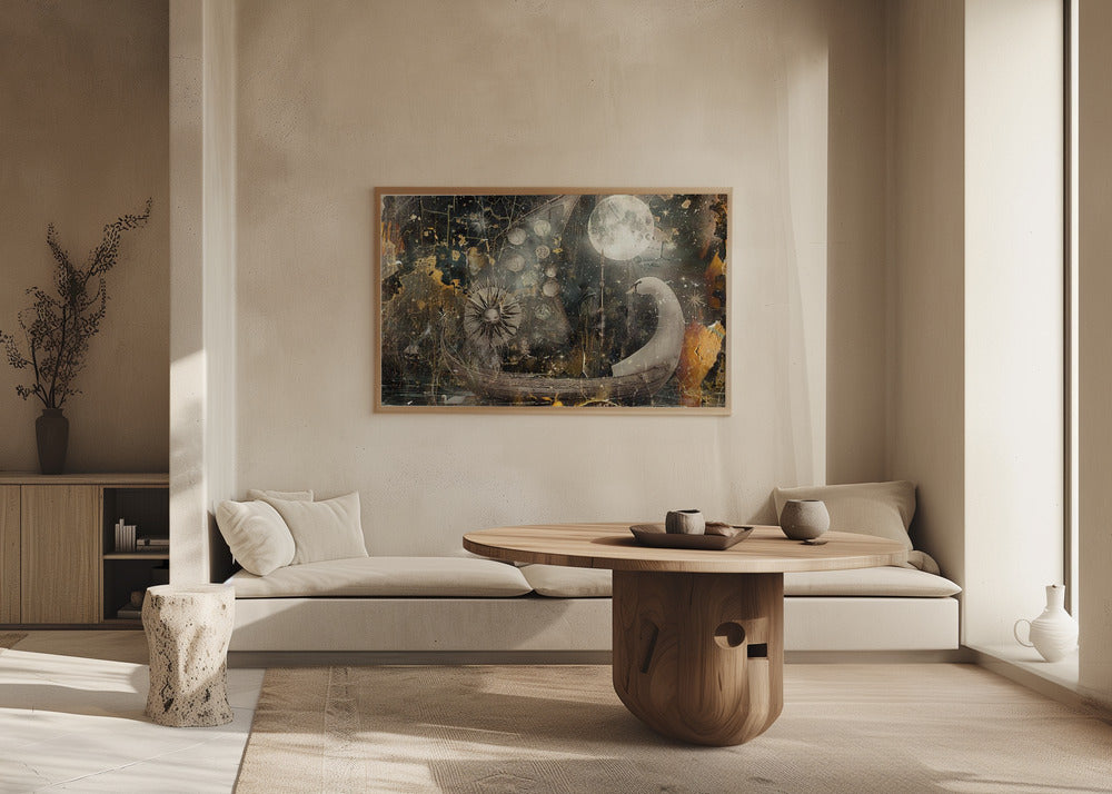 Plakat - Surreal Fable Abstract Art Illustration Wallart 067