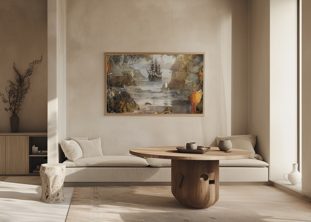 Poster - Surreal Fable Abstract Art Illustration Wallart 080