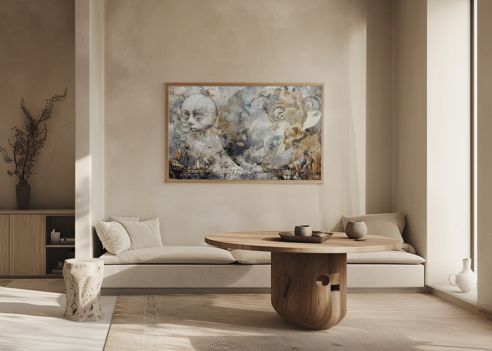 Plakat - Surreal Fable Abstract Art Illustration Wallart 123