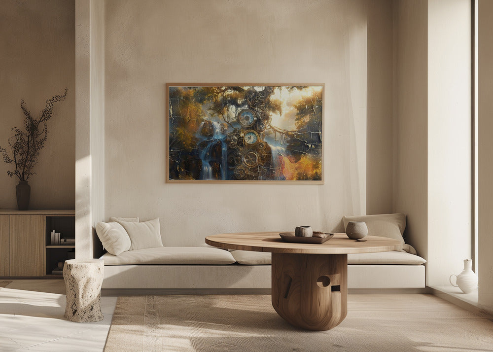 Poster - Surreal Fable Abstract Art Illustration Wallart 127