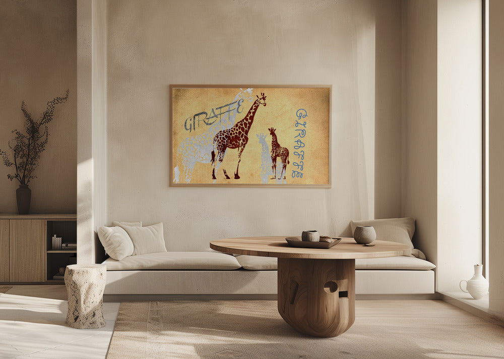Plakat - Giraffes 90s 26