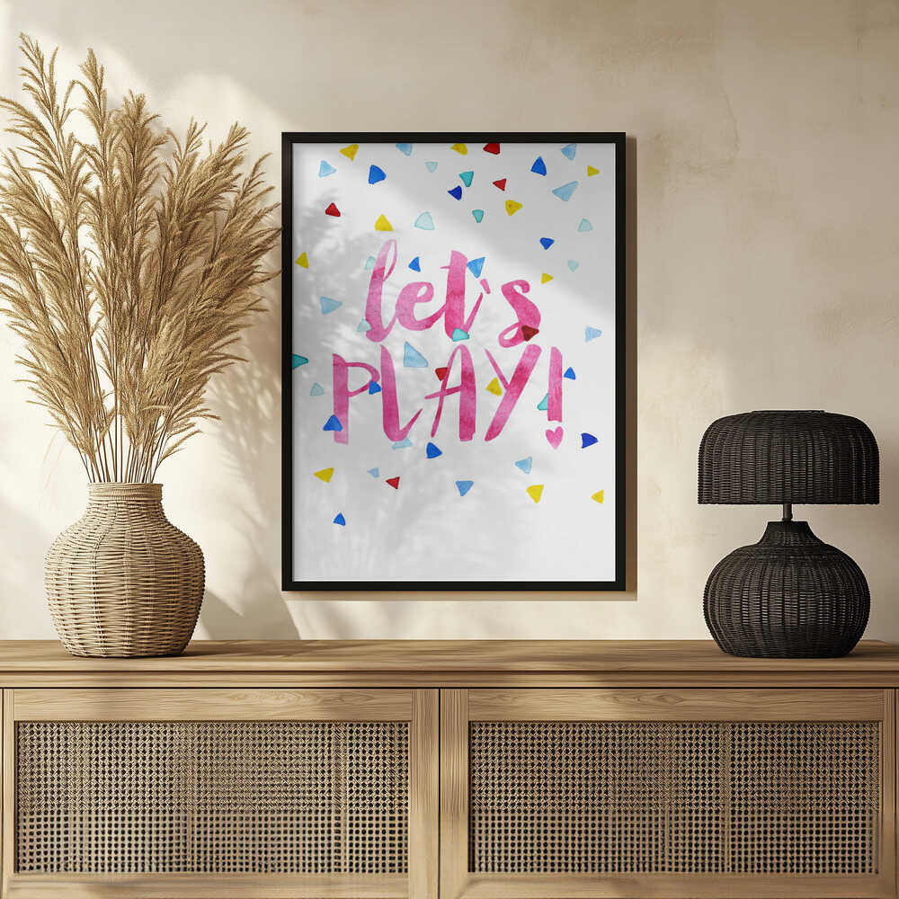 Plakat - Playful Confetti Burst