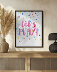 Plakat - Playful Confetti Burst