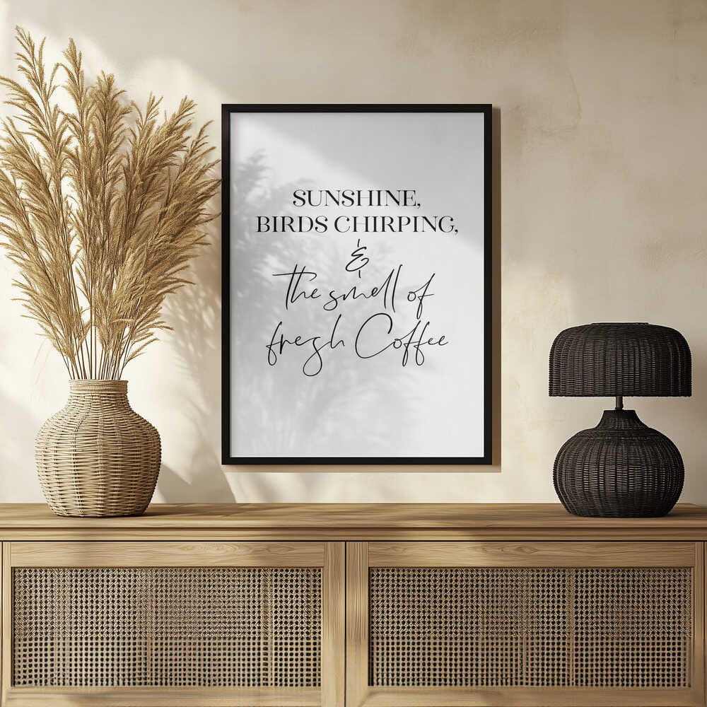 Plakat - Sunshine Birds Coffee