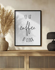 Poster - It's coffee o'clock