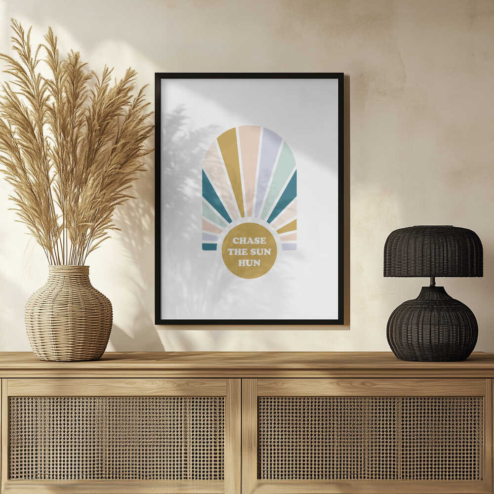 Plakat - Pastel Sun Quote