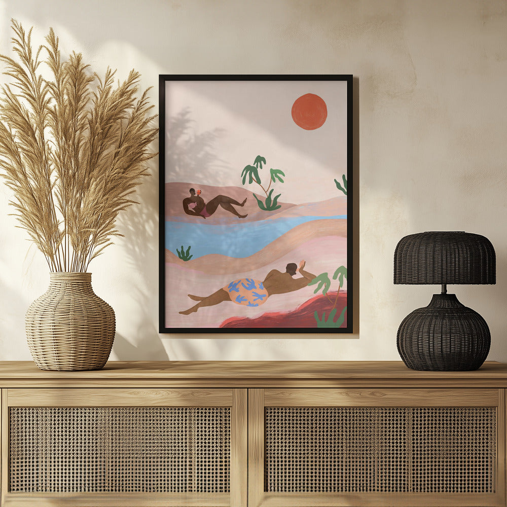 Plakat - Beach Please