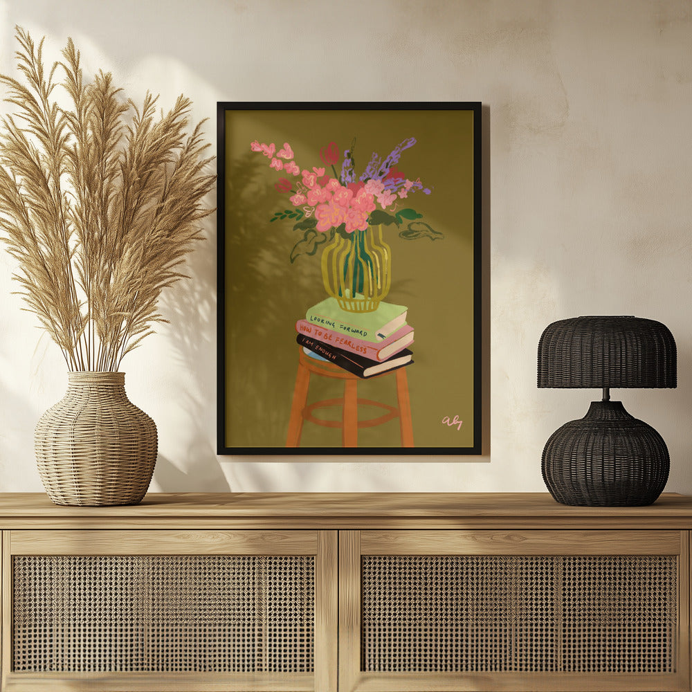 Plakat - Floral Vase