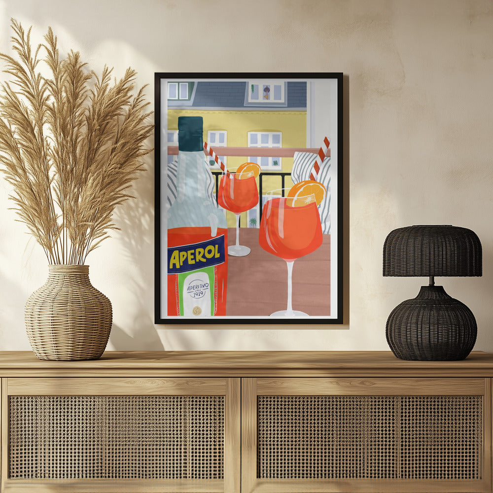 Poster - Balcony "Hygge"