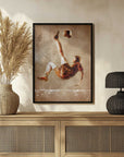 Plakat - Soccer Bicycle Kick