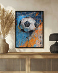Plakat - Vibrant Soccer Goal
