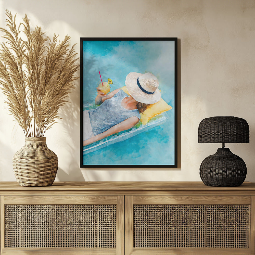 Poster - Pool Lady