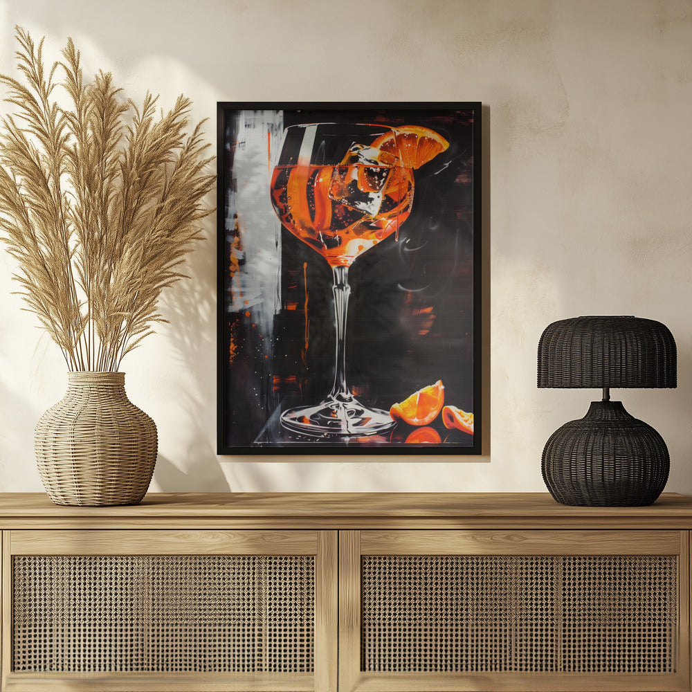 Plakat - Aperol Spritz Dark Edition