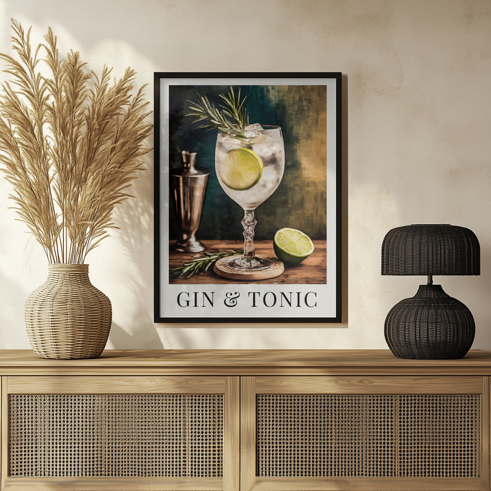 Poster - Gin &amp;amp; Tonic