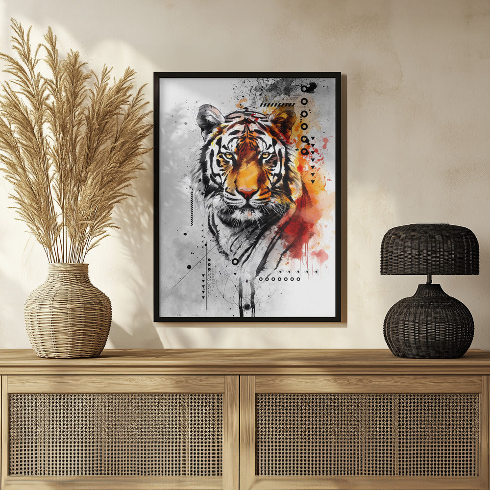 Plakat - Tiger Poster Art 05