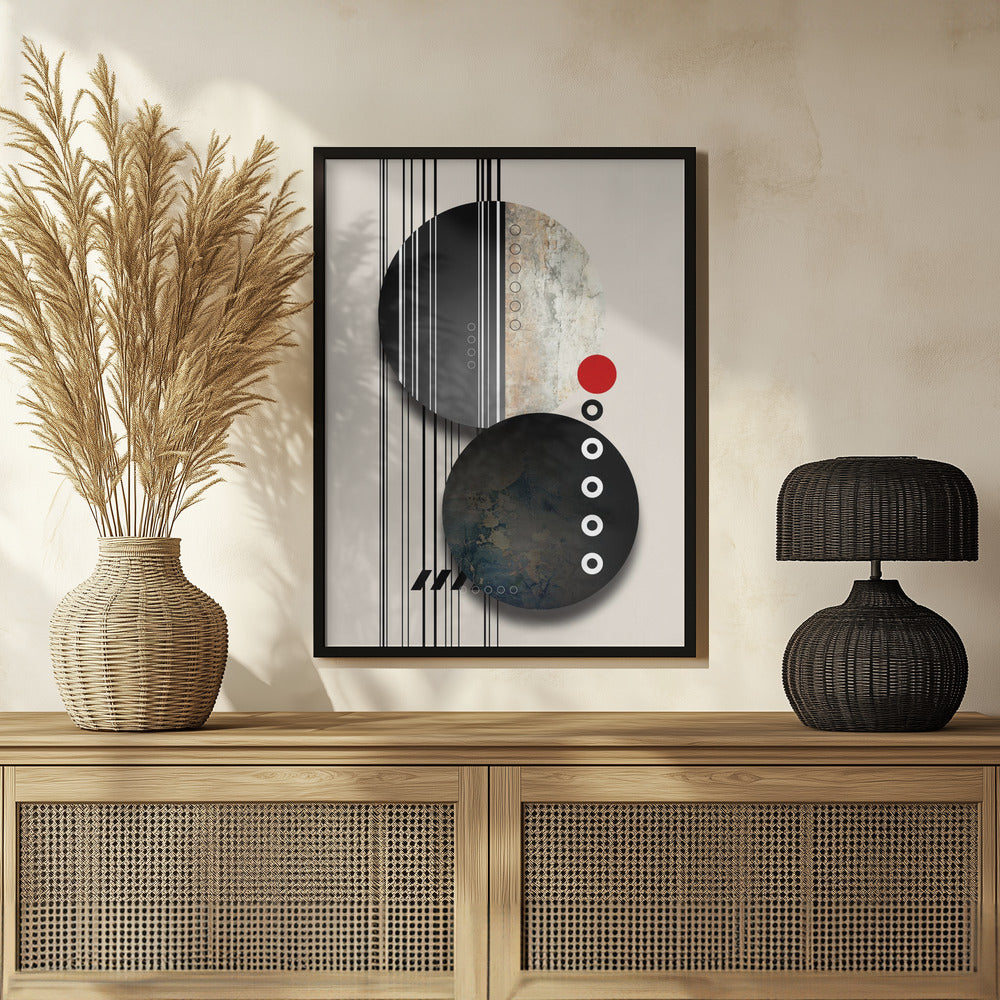 Plakat - Geometric Vintage Art 07
