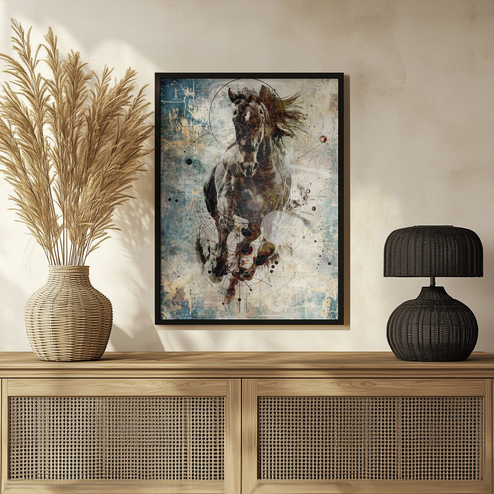Poster - Horse Illustration 01