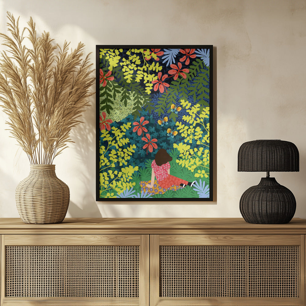 Plakat - Picknic in the forest