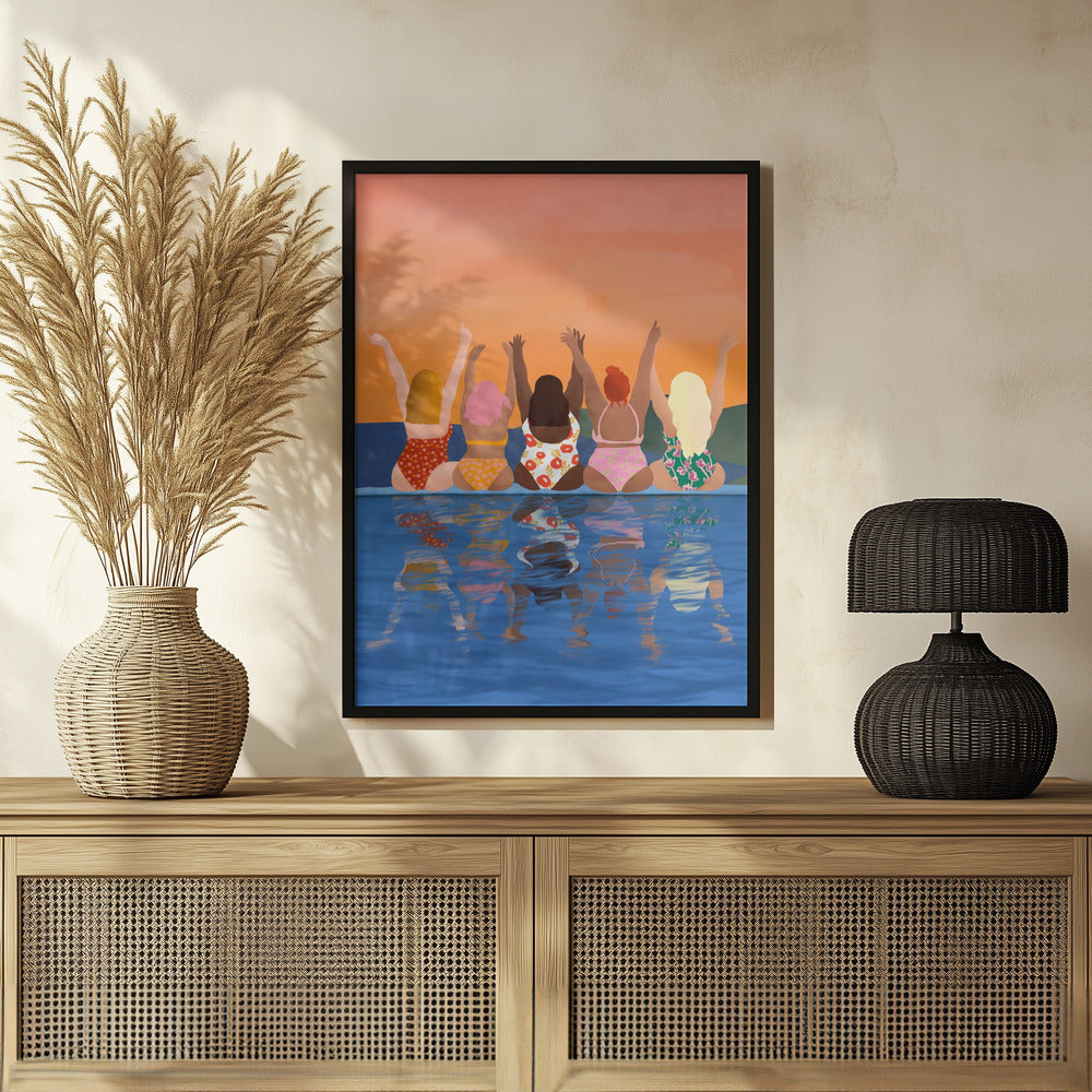 Poster - Girls and The Sun