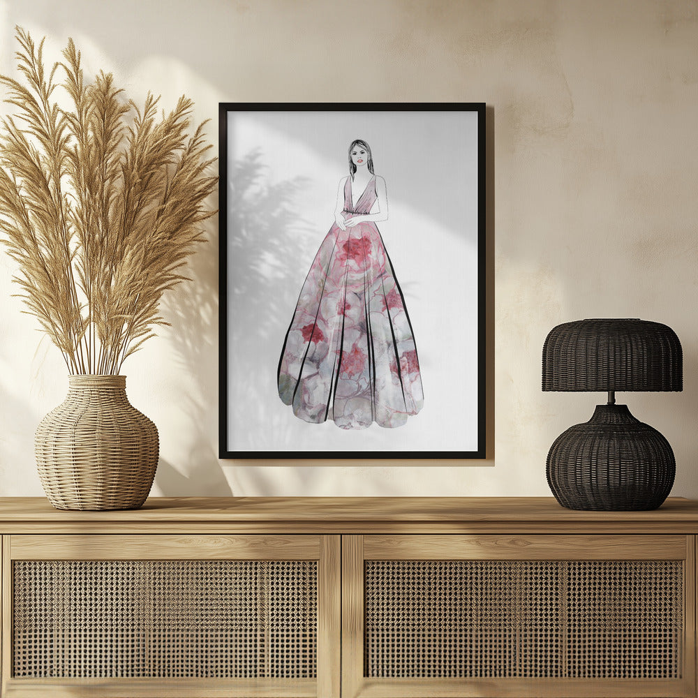 Plakat - Kaede fashion illustration