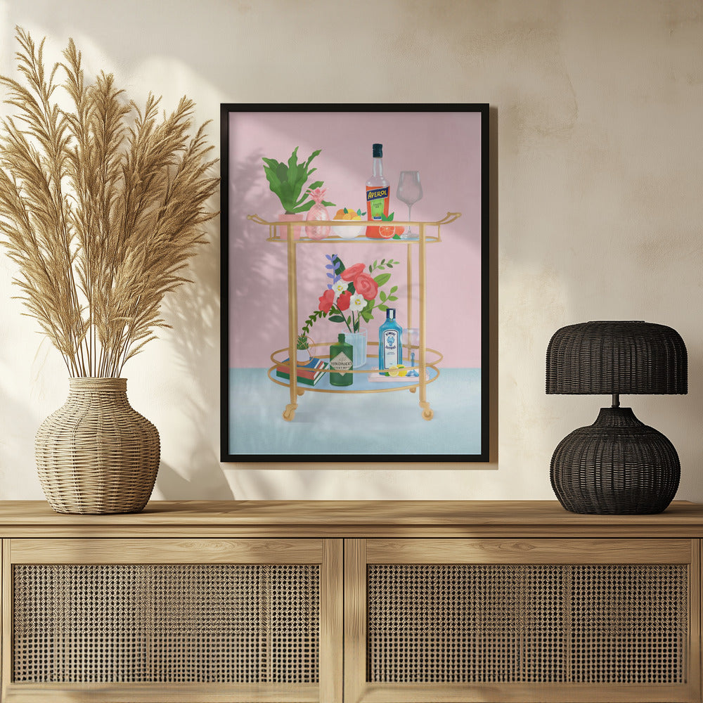Plakat - Bar Cart