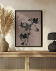 Poster - Black Floral 3