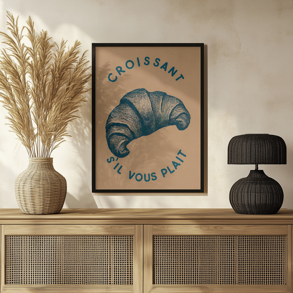 Plakat - Croissant