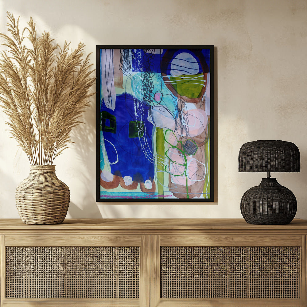 Plakat - Blue, blue, blue!