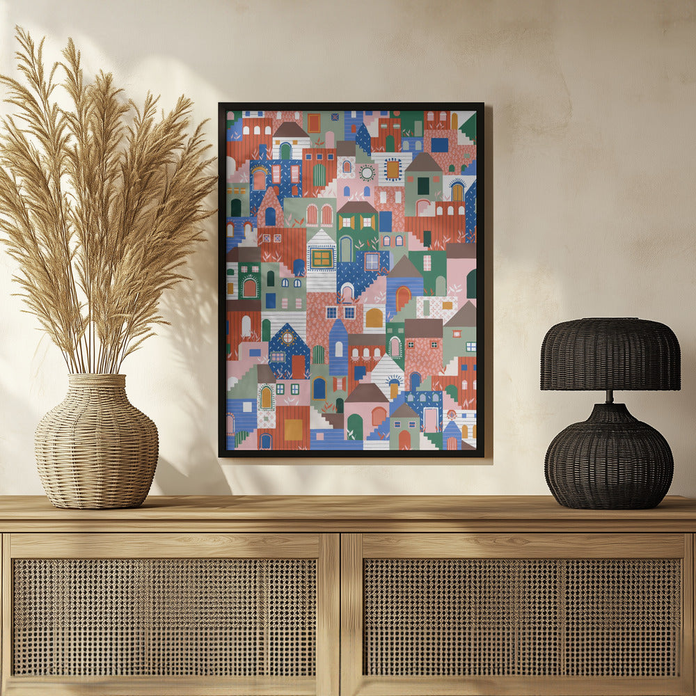 Plakat - Stack Houses