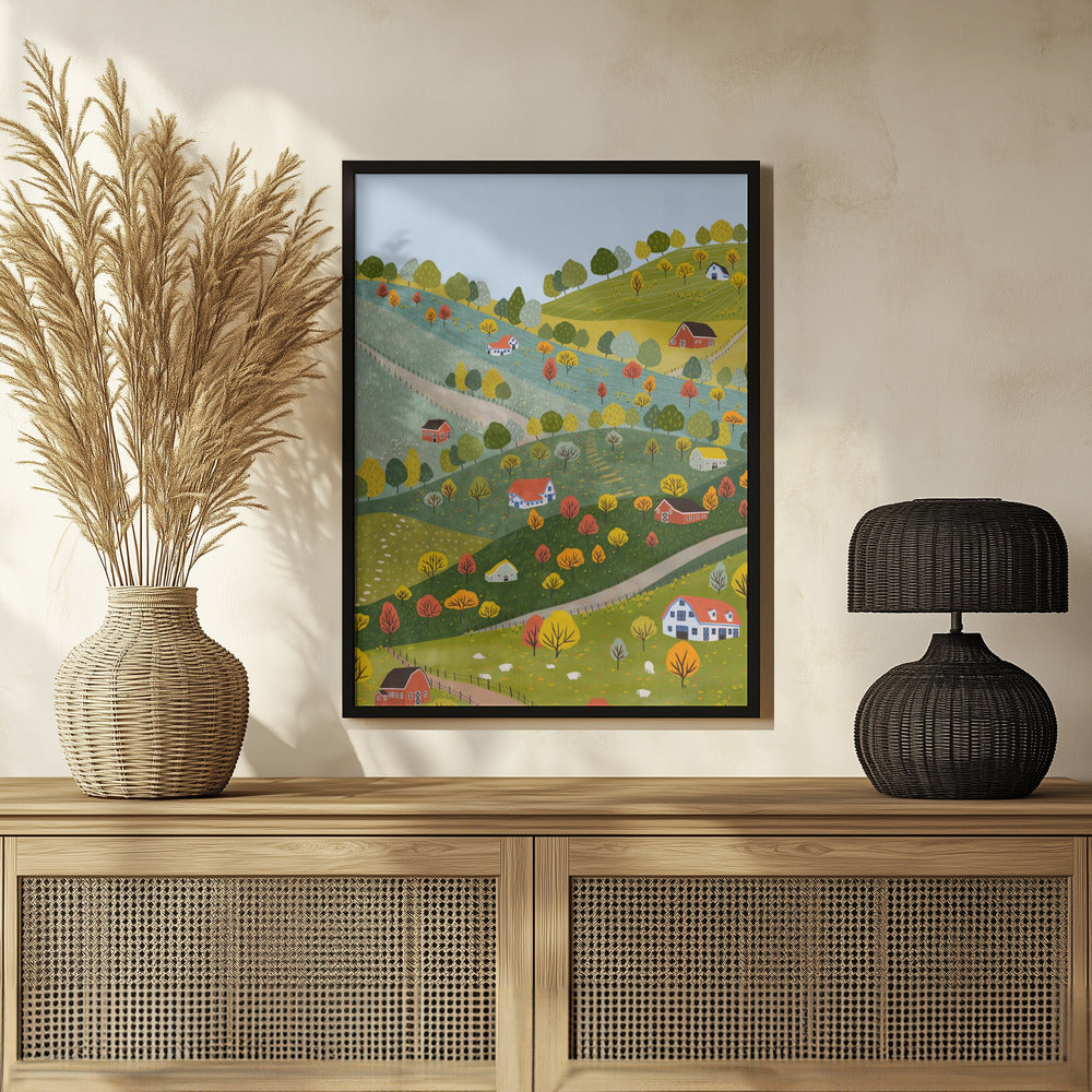 Plakat - Fall Villages