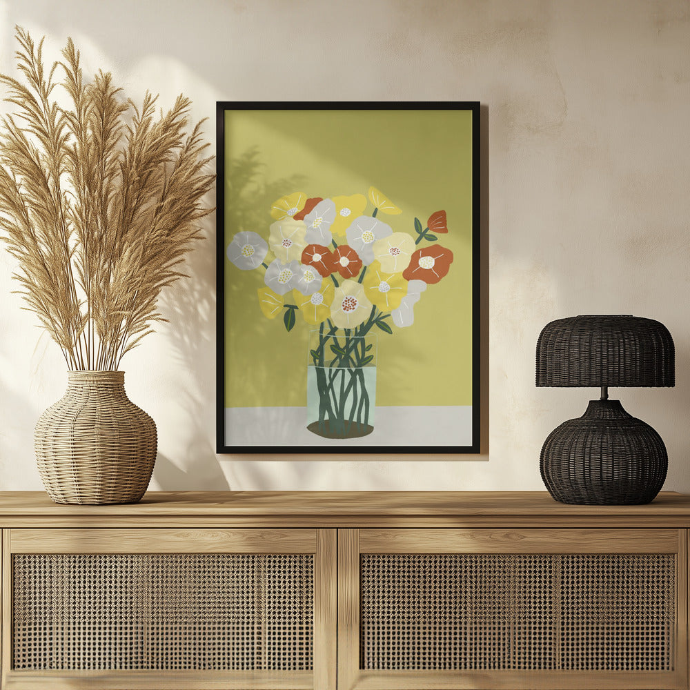 Poster - Vase of Flowers