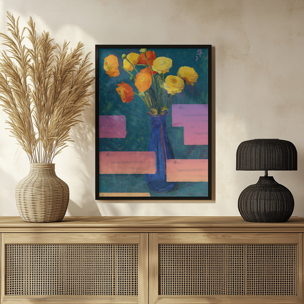 Poster - Abstract Flowers