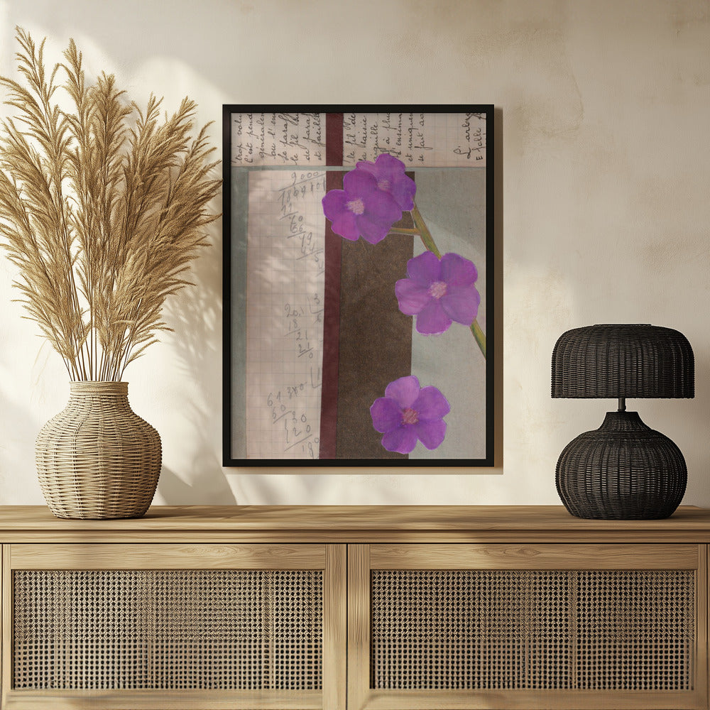 Plakat - Pink Flowers
