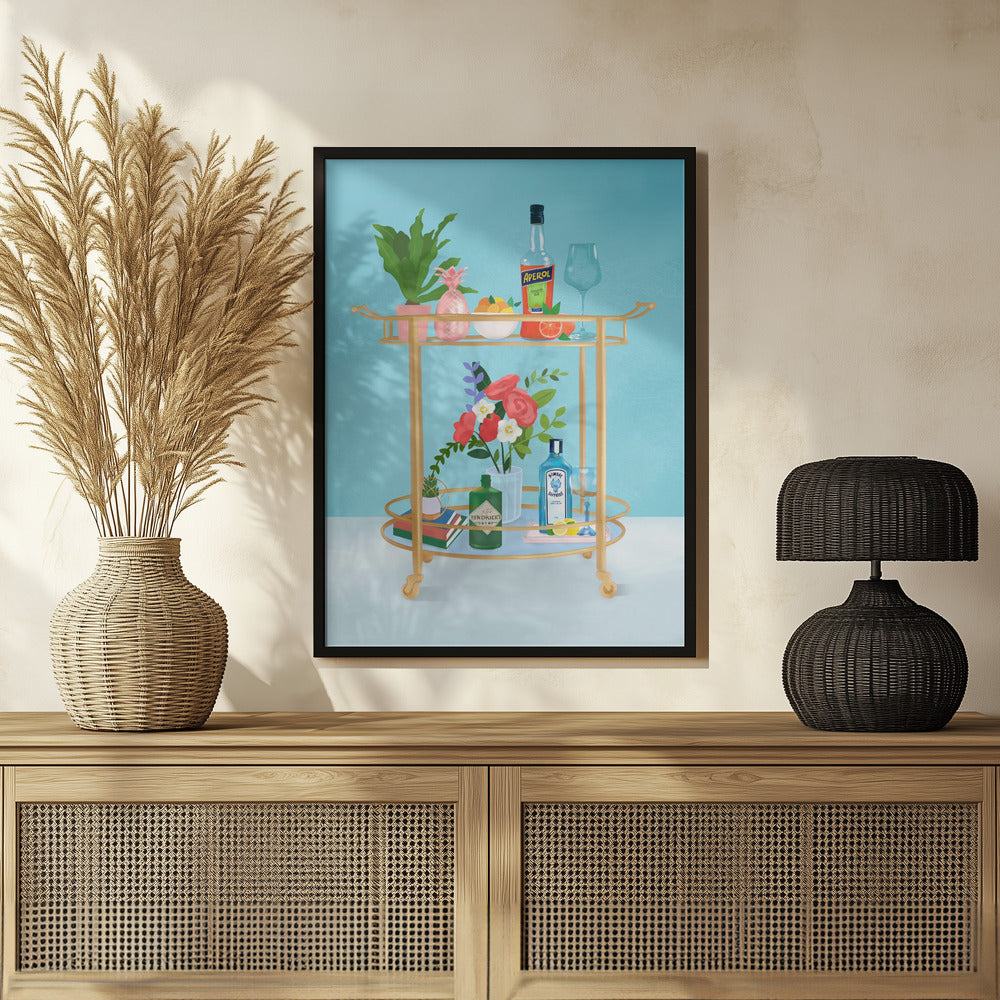 Plakat - Bar Cart