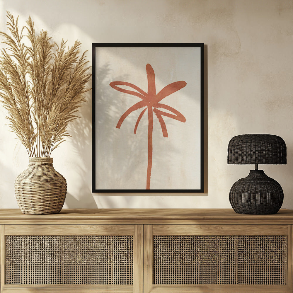Plakat - Burntorangepalm Ratio2x3