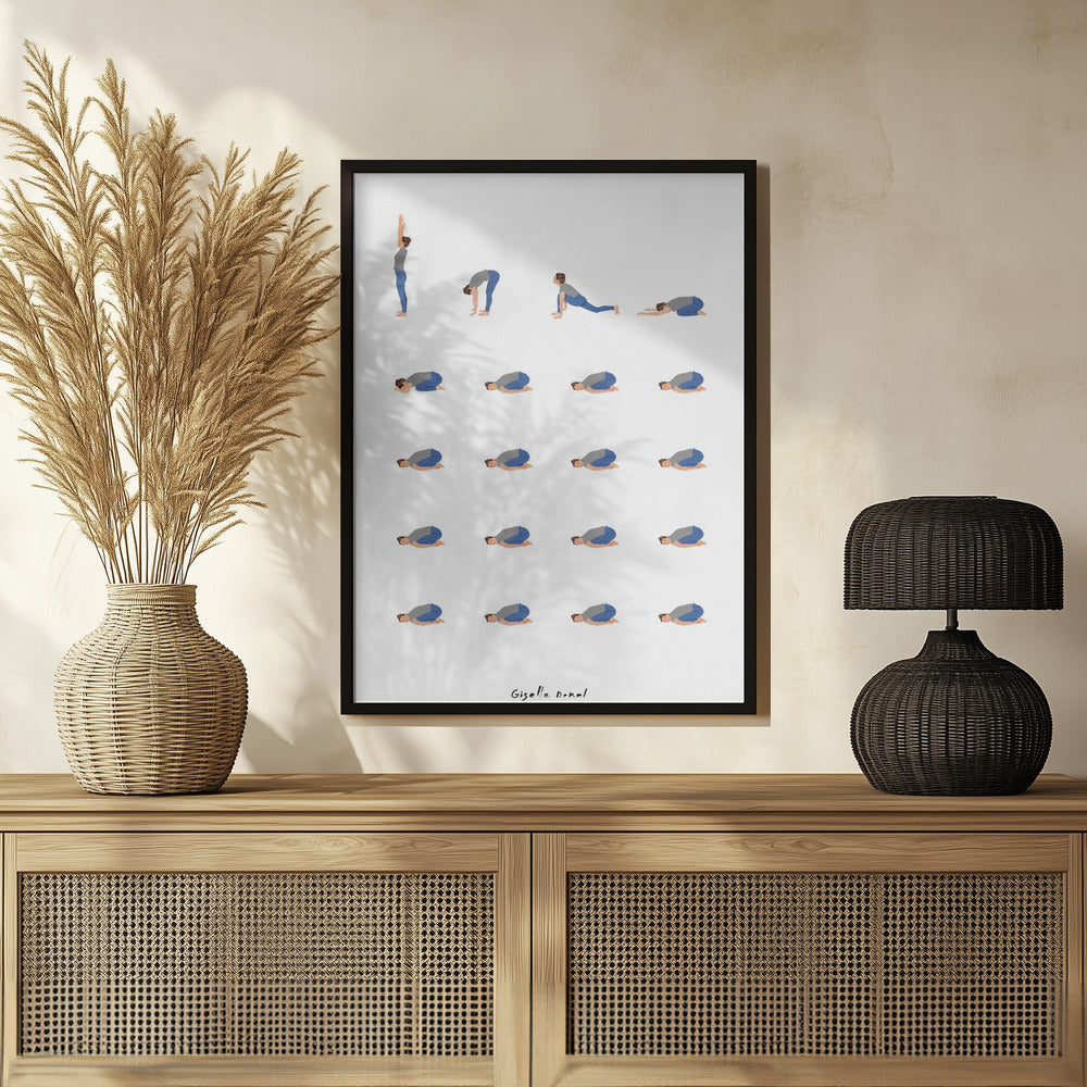 Poster - Yoga Routine
