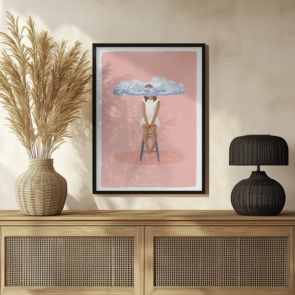 Plakat - Pink Meditation