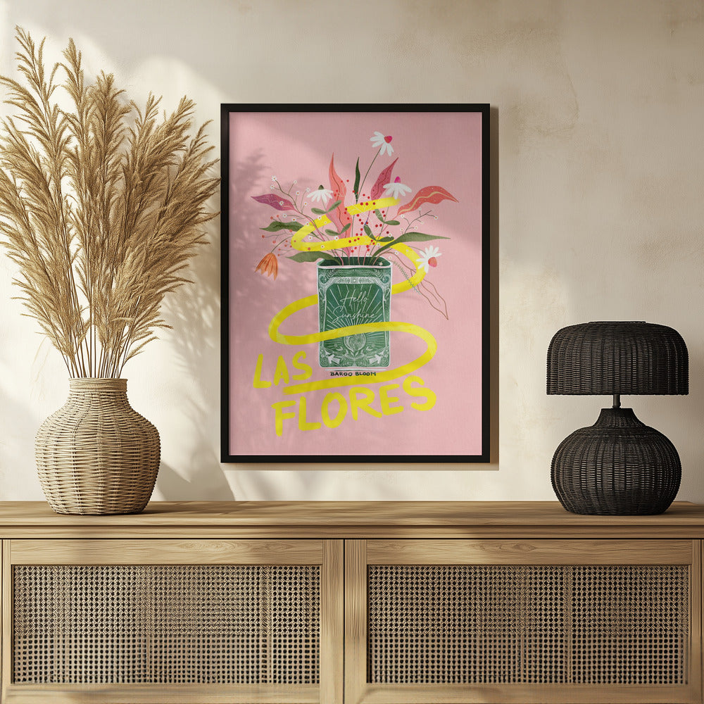 Plakat - Las Flores