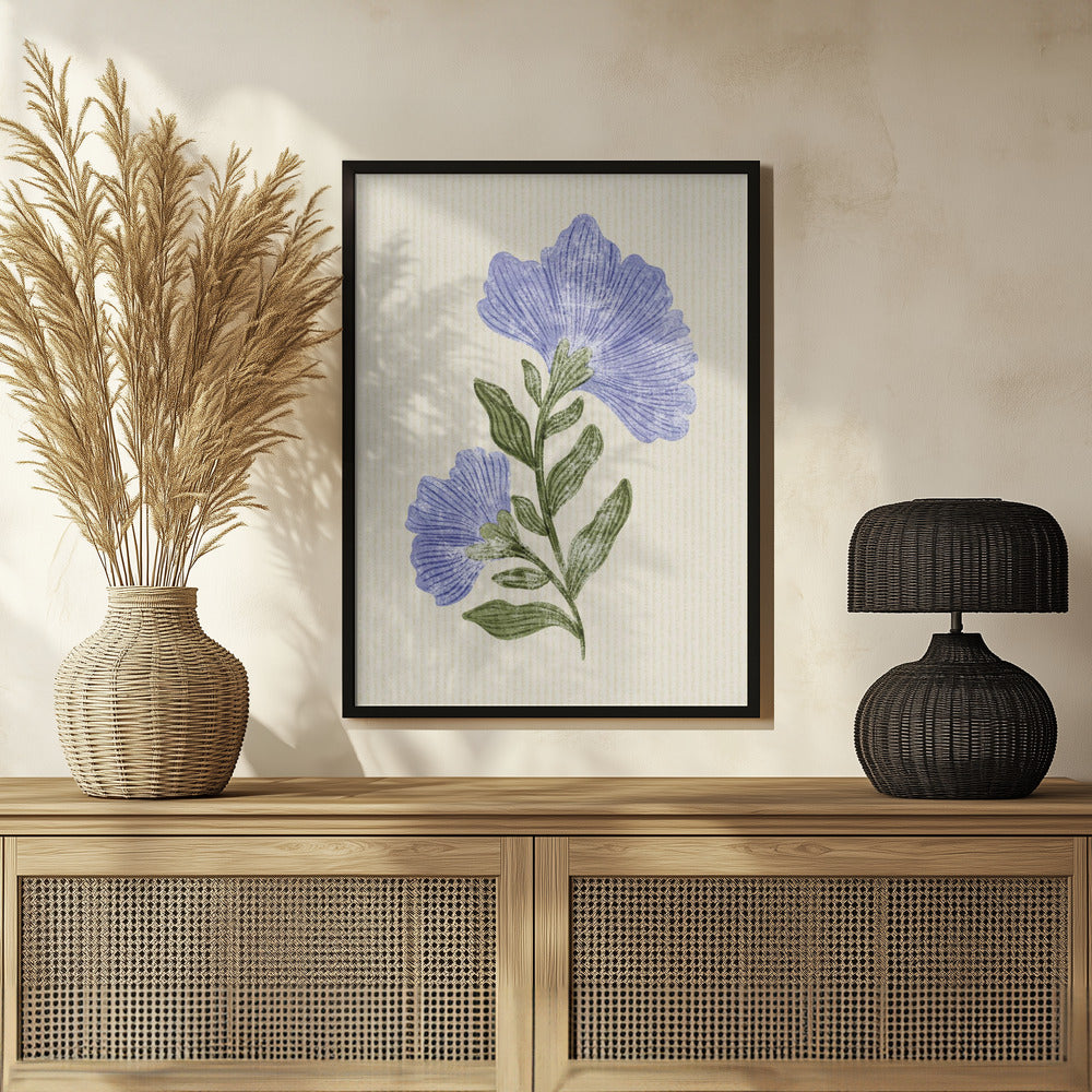 Poster - Vintage Flower