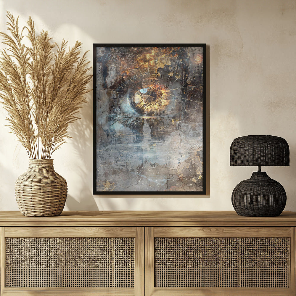 Plakat - Woman Portrait Abstract Art Illustration Wallart 12