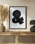Plakat - Ampersand Black