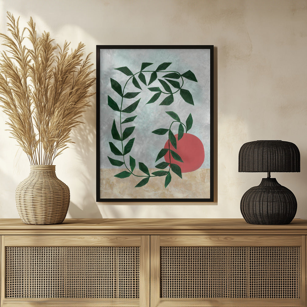 Plakat - The round planter