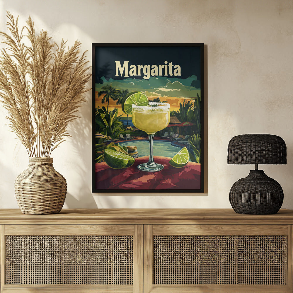 Plakat - Margarita Vintage