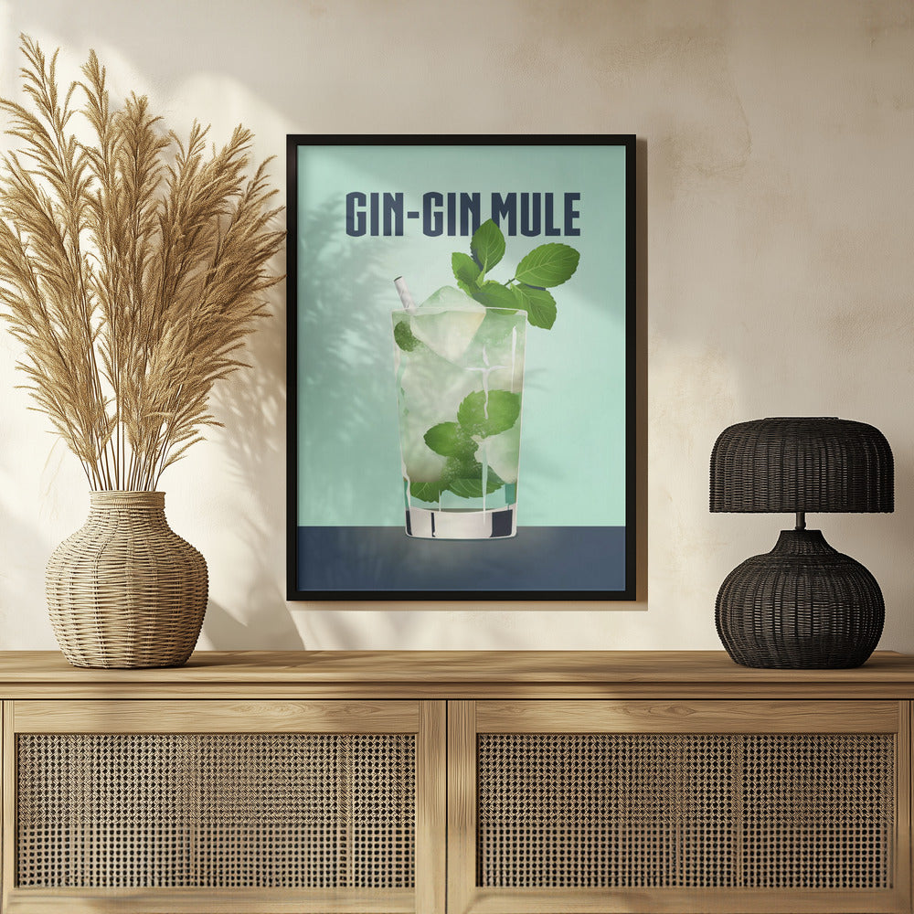 Plakat - Gin Gin Mule
