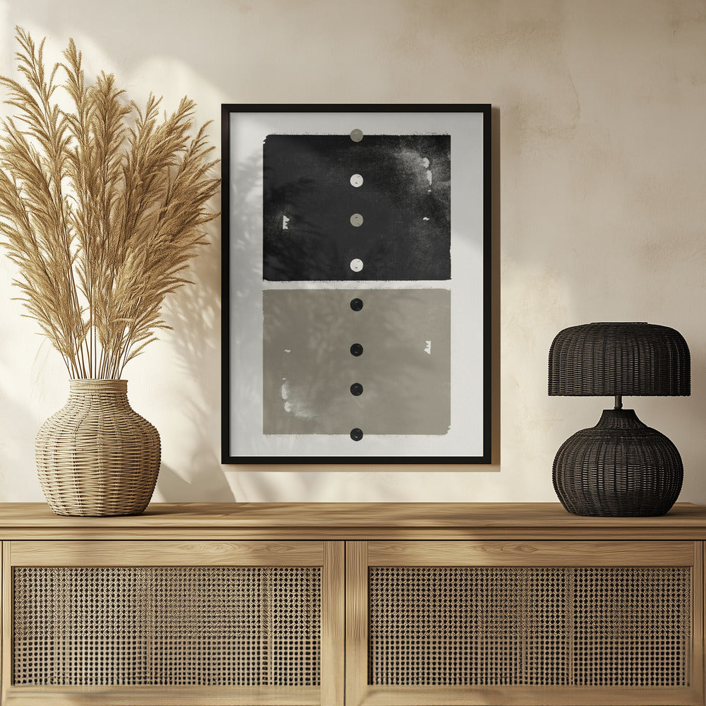 Poster - Evening Rendezvous Abstraction