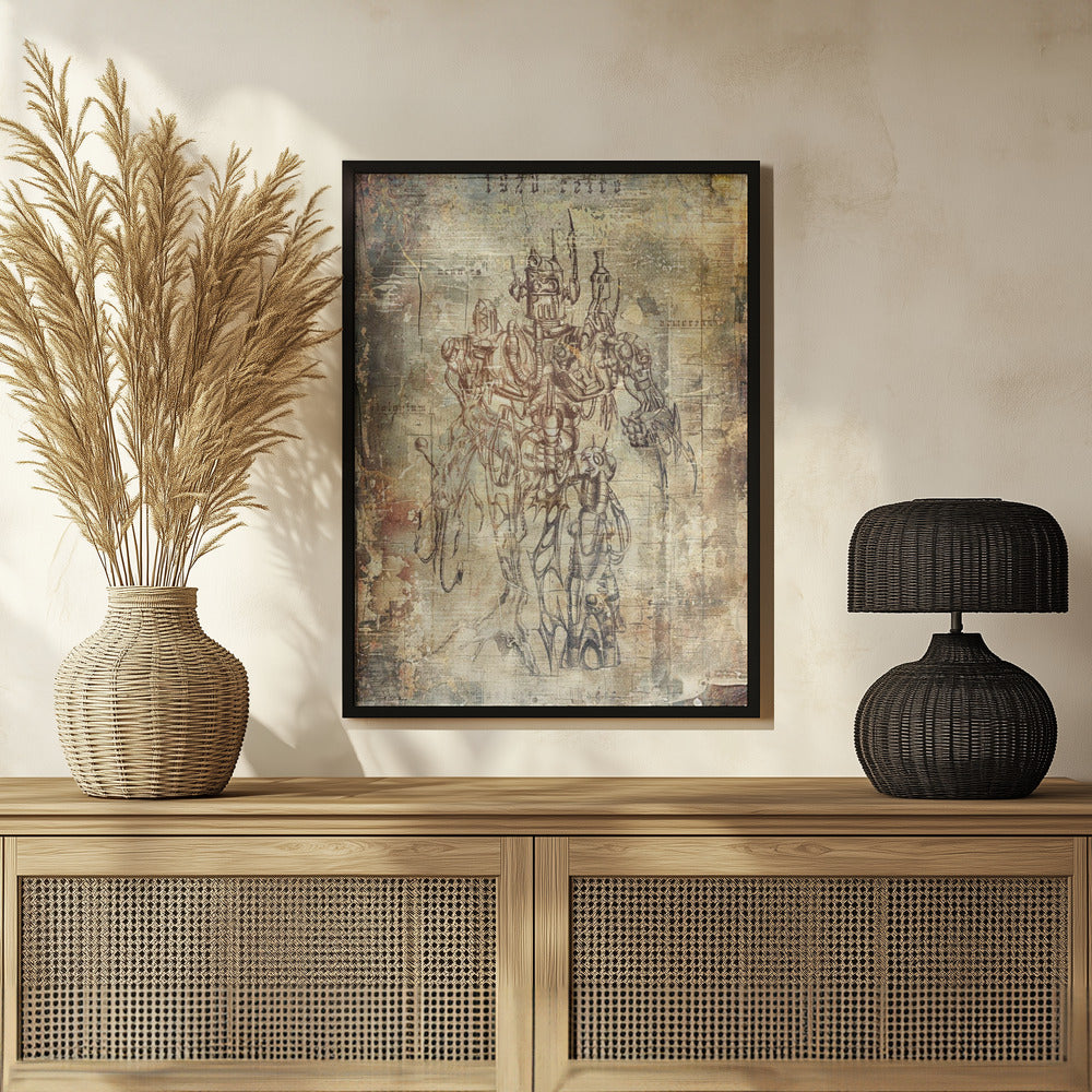 Plakat - Surreal Art Vintage Style 5