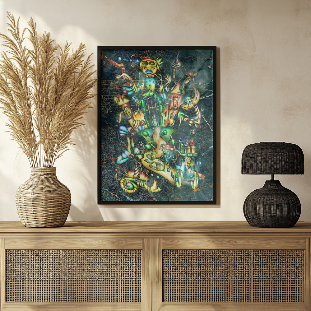Plakat - Surreal Art Vintage Style 20