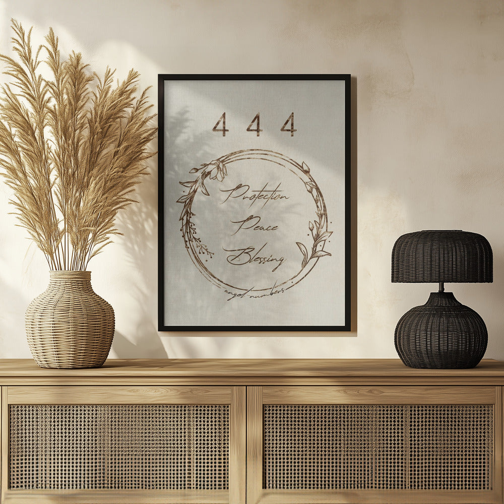 Plakat - Angel Number 444