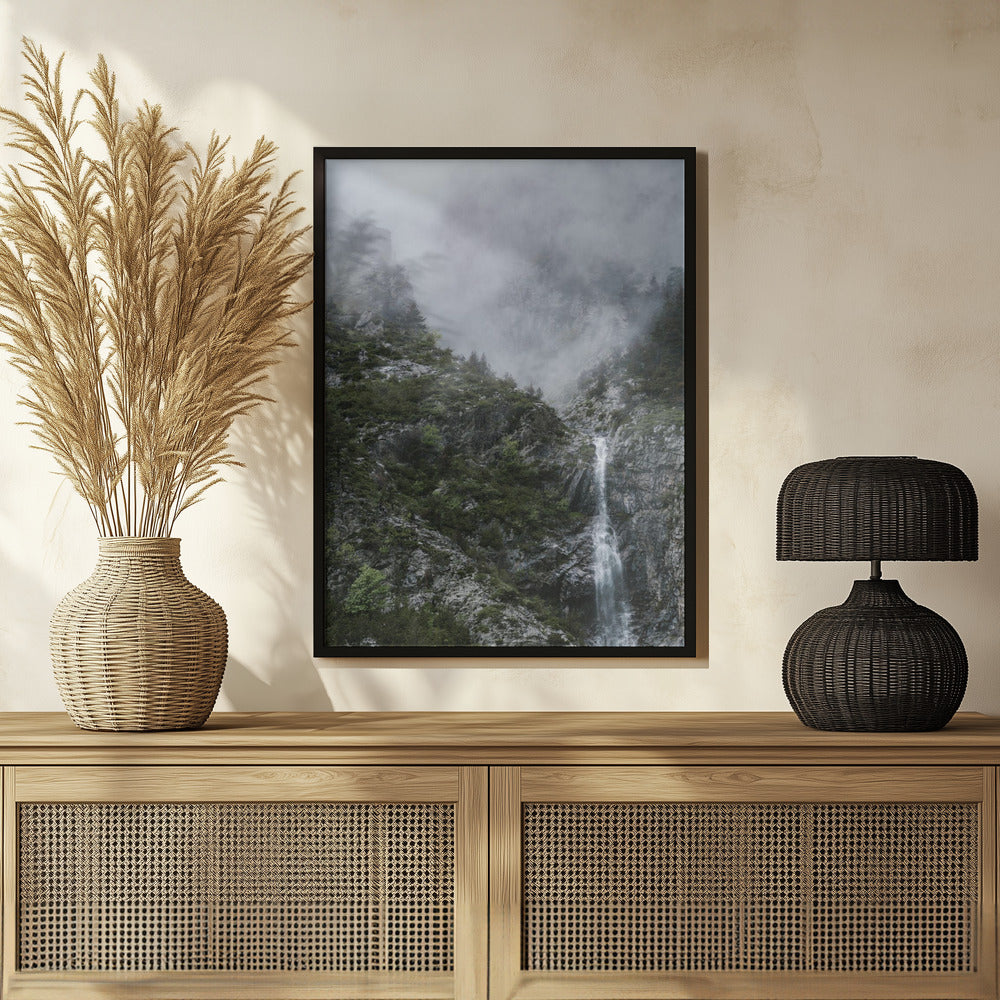 Plakat - Foggy Mountains 09