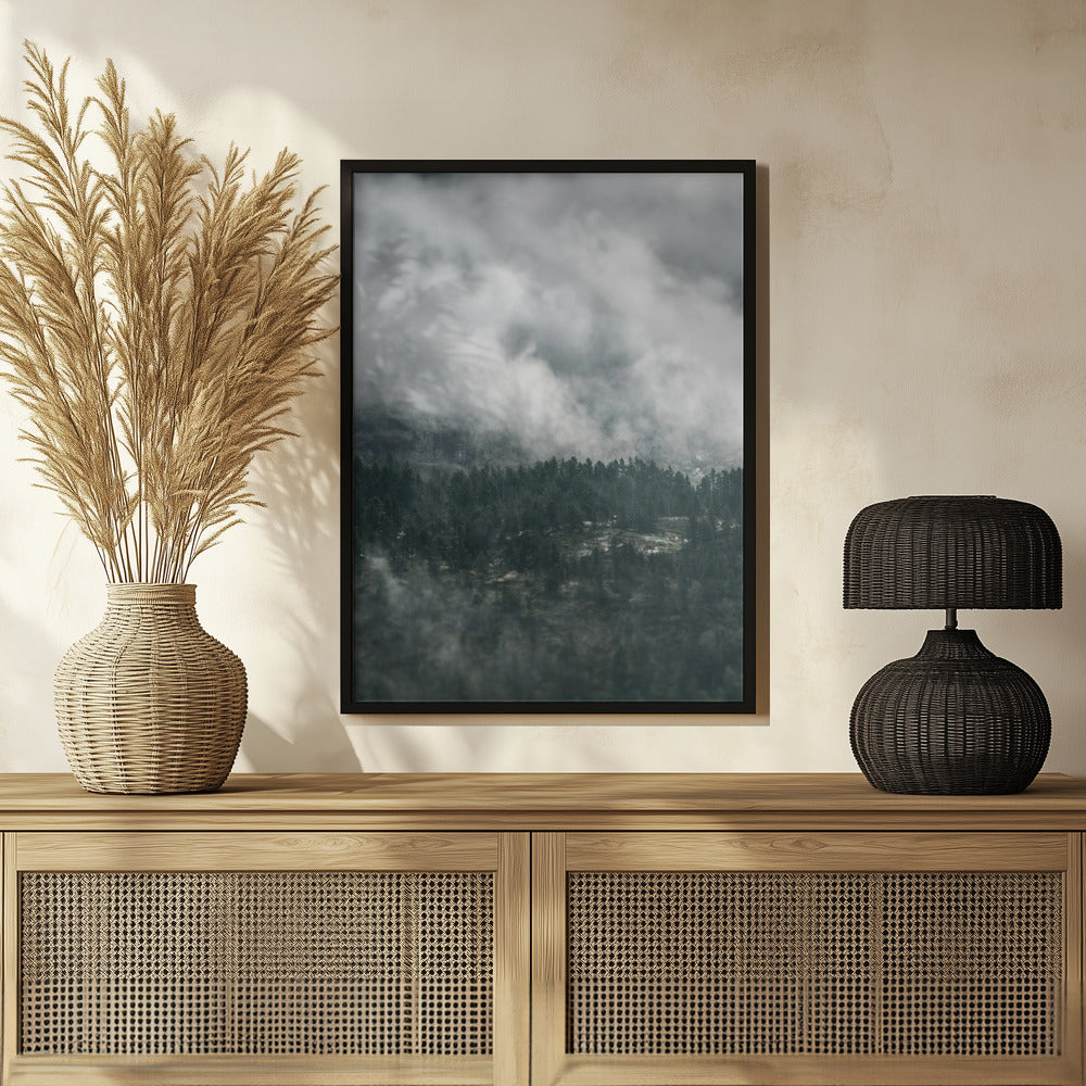 Plakat - Foggy Mountains 13